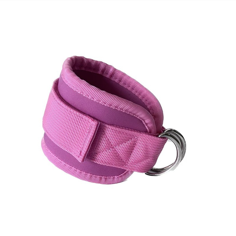 Double D Buckle dragon door cover foot ring leggings buckle leg training hip strength fitness training equipment ankle strap tension rope