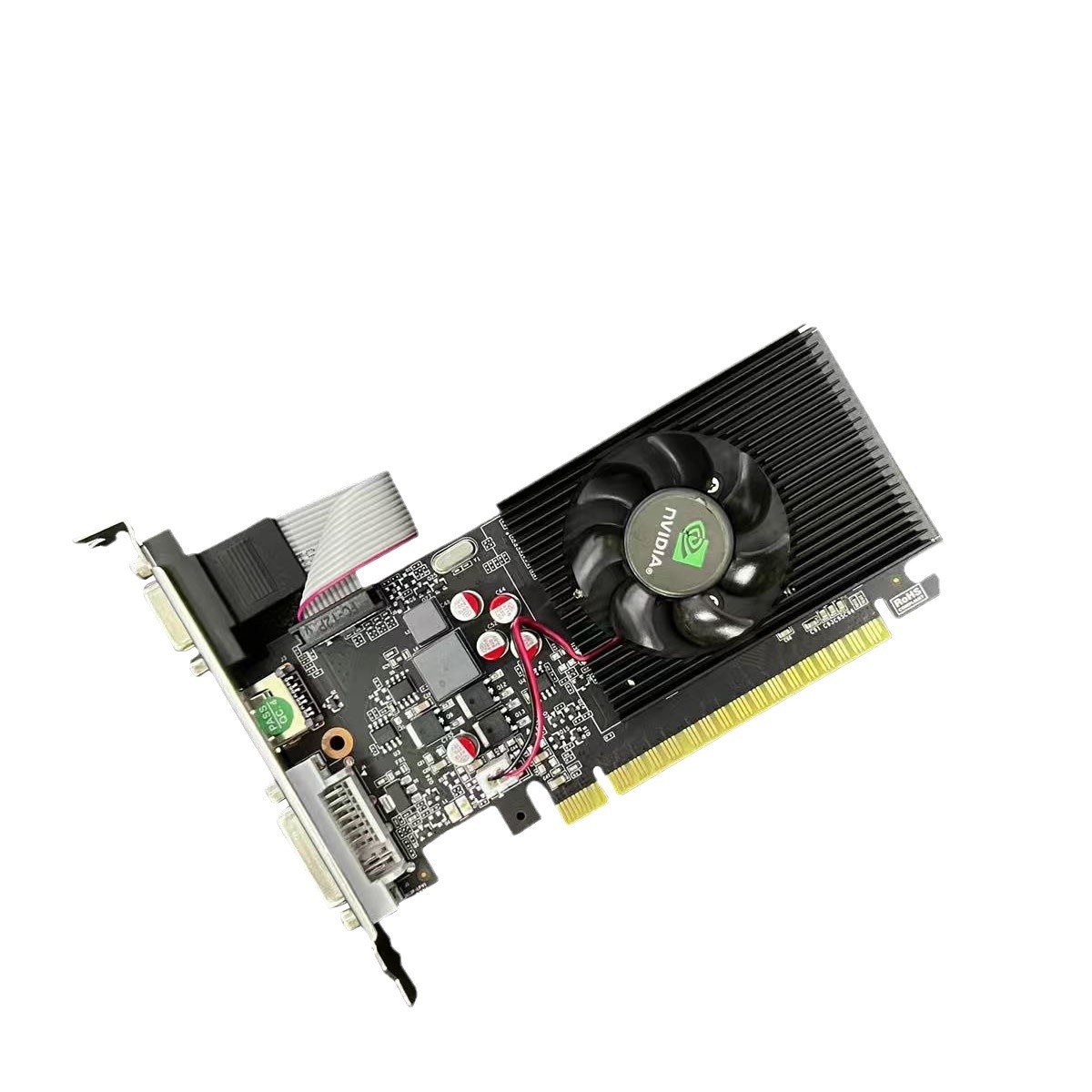 New GT730 4GB discrete graphics card 128BIT computer small chassis half height knife card game DDR3 display card