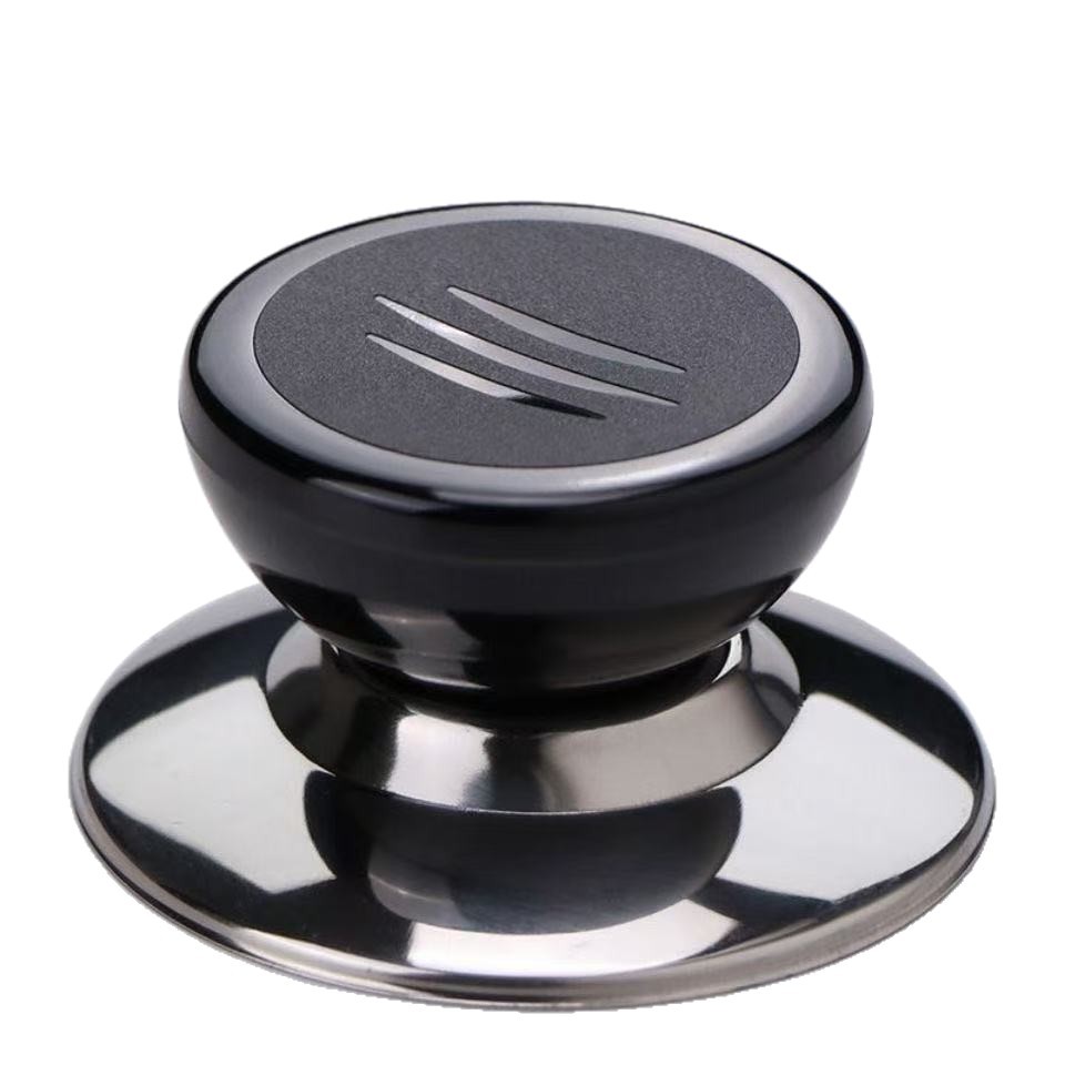 Universal Solid Wood Pot Lid Handle Anti-Scald Kitchen Steamer Wok Lid Handle Bead Cap Small Accessory
