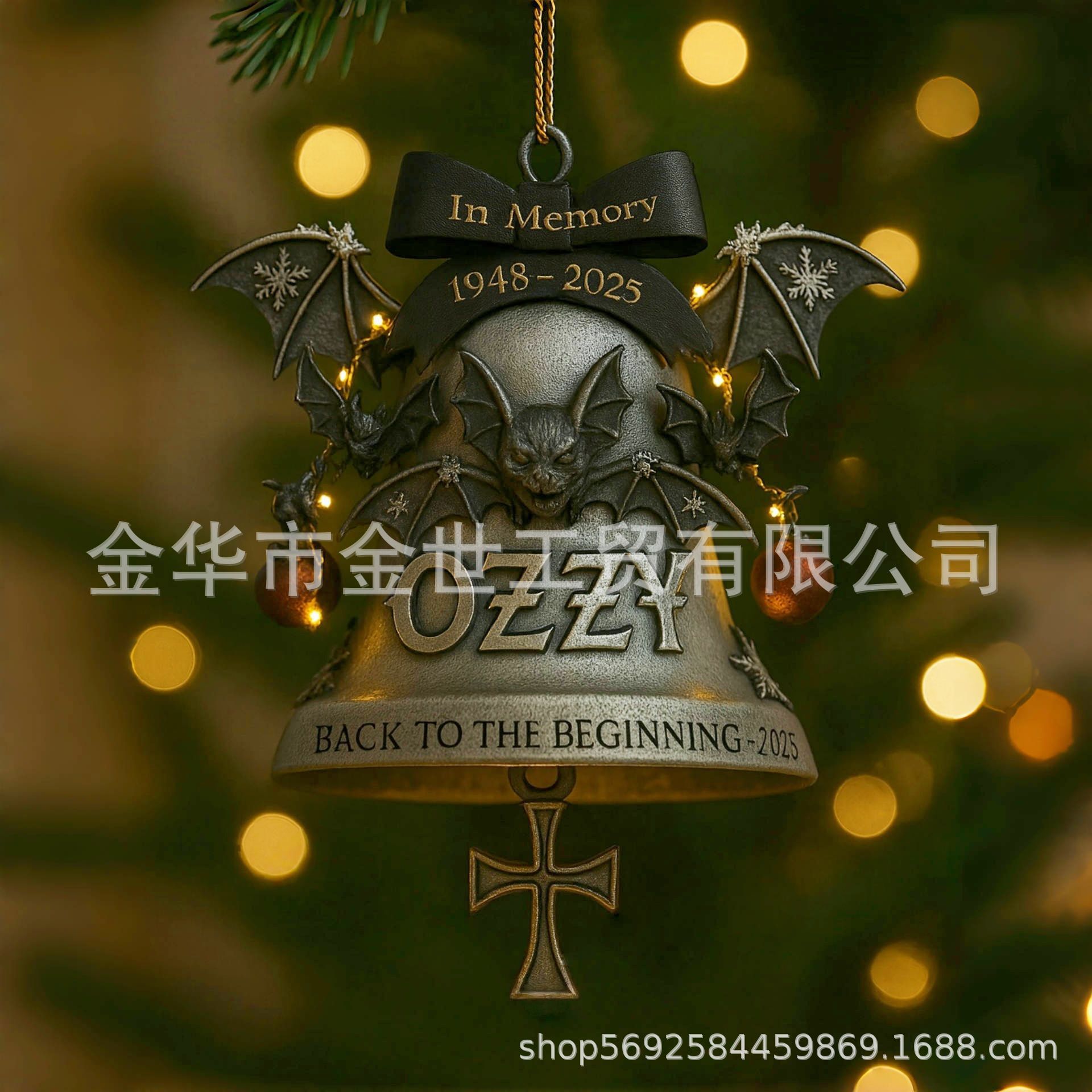 Cross-Border Ozzy Osbourne Sitting Bat Throne Ornament Ozzy Osbourne Pendant
