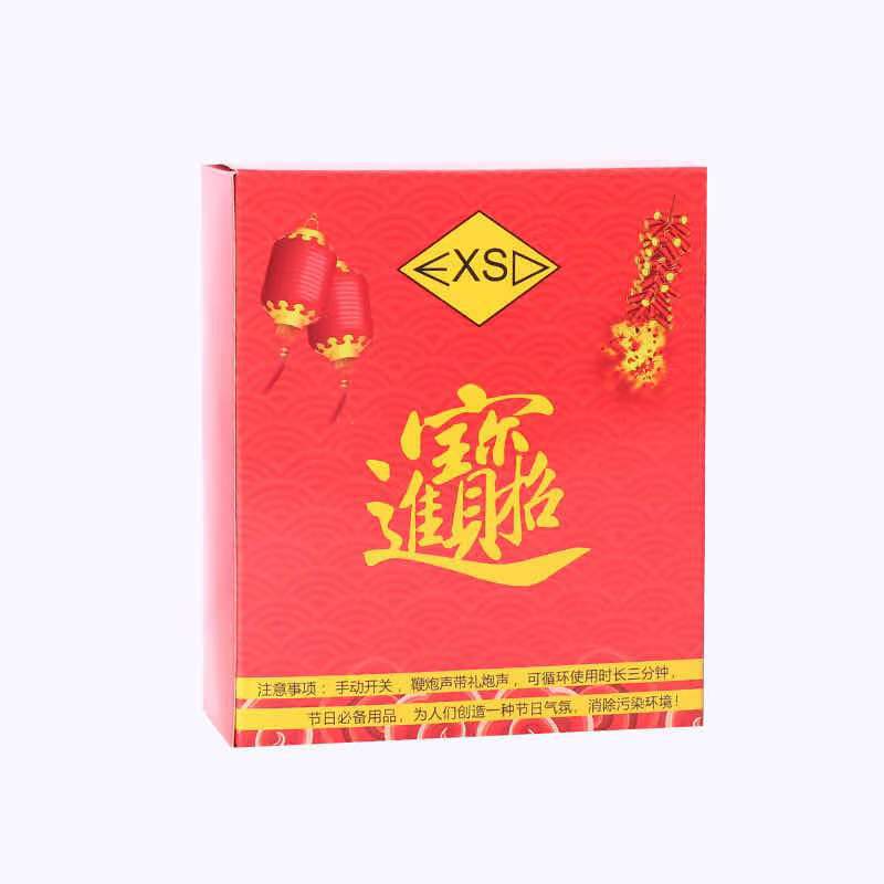 New Year and Spring Festival Simulated Electronic Firecrackers with Sound, Red Rechargeable Firecrackers, Electronic Firecrackers for Indoor and Outdoor Decoration Accessories