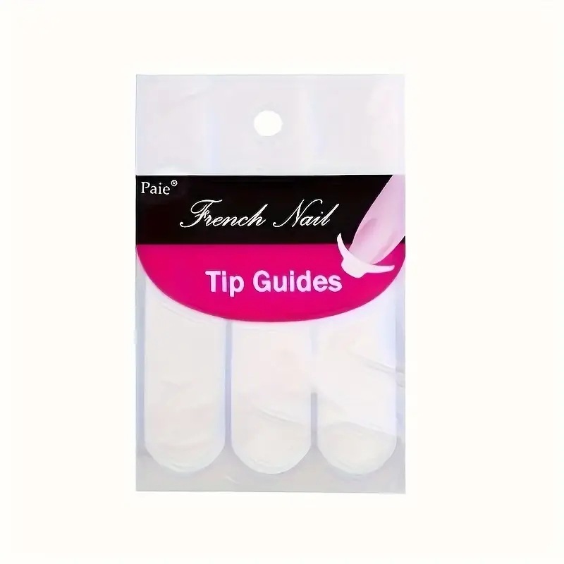 Manicure Supplies, French Nail Stickers, Smile Stickers, 3-in-1 Round Stickers, White Nail Stickers, Factory Direct Sales