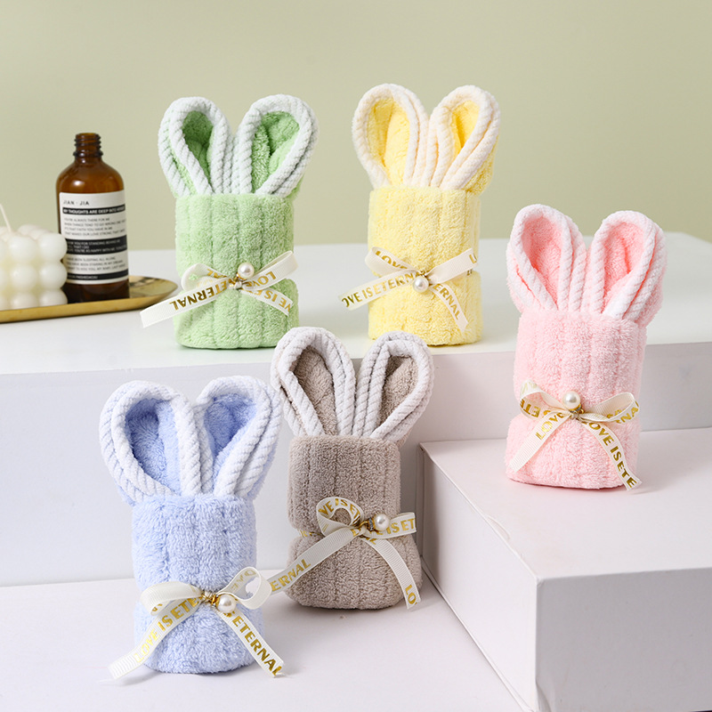 Little Rabbit Towel Souvenir Children's Towel Wedding Candy Gift Wholesale New Year National Day Mid-Autumn Festival Gift