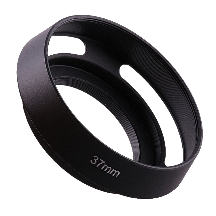 Metal Cut Out Black Hood 37 39 40.5 43 46 49 52 55 58 62 67 72 77mm