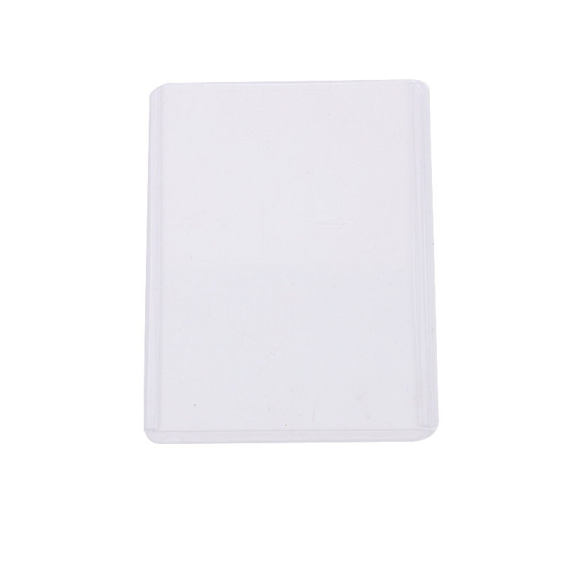 Hard Card Holder B8 Small Card Polaroid Plastic Transparent Laminated Card Holder Guka Hard Plastic Case Thickened Hard Card Film Card Release