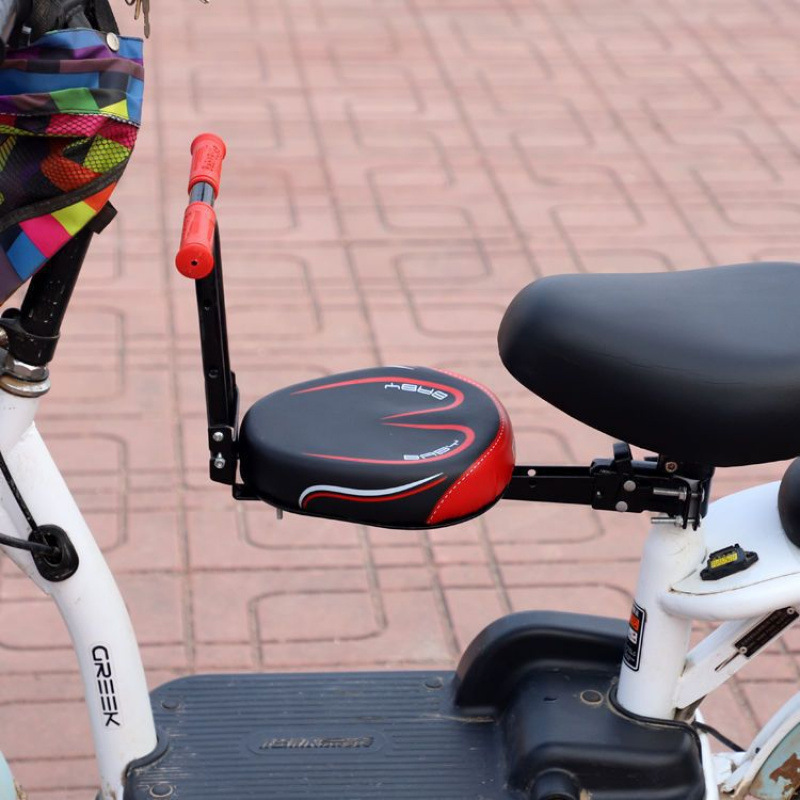 Electric Car Child Seat Front Foldable Child Baby Small Baby Battery Car Electric Bicycle