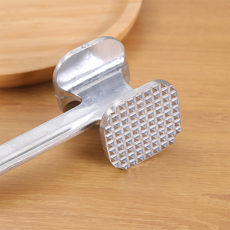 Loose Meat Hammer Hitting Meat Hammer Loose Meat Steak Hammer Household Garlic Beater for Tenderness and Broken Tendons Hammer Double-use Hitting Meat Hammer