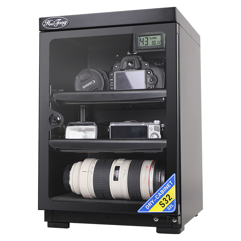 Huitong 32L Digital Camera Moisture-Proof Box Digital Slr Lens Drying Box Photography Camera Bag Drying Cabinet
