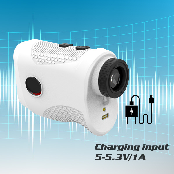 Многофункциональный высокоточный лазерный дальномер для гольфа с магнитной компенсацией склона, блокировка флажка на дальние дистанции