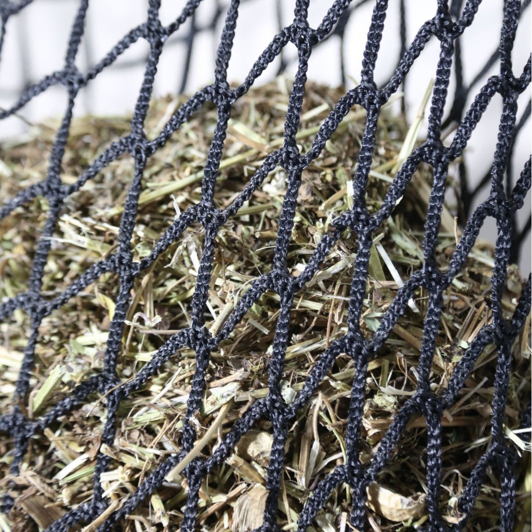 Customized Export Equestrian Hay Bag Large Capacity Hay Bag Hanging Feeding Bag Breeding Grass Feed Net Bag