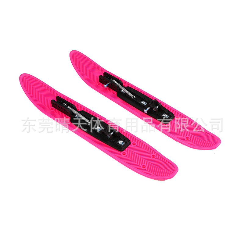 Children's roller skates boys and girls snowboard double-board skates ski equipment external detachable snow equipment