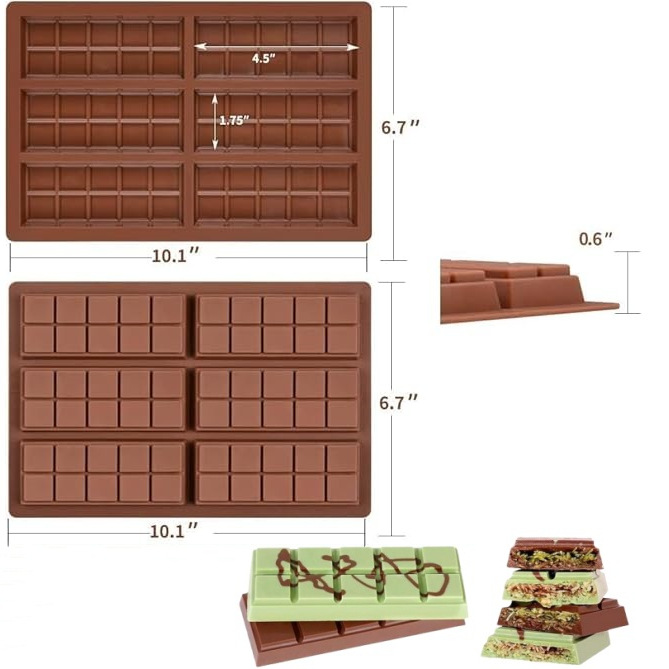 Hot-selling Liuliange Chocolate Mold Food Grade Silicone Baking Mold DIY Kitchen Cake Mold Cross-border Exclusive