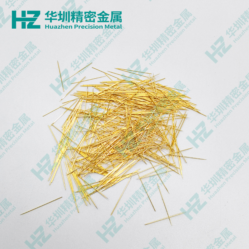 Золотое покрытие микронедли RF, обработка микронедли 0.16-0.5мм, немагнитная нержавеющая сталь, твердая игла, заточка