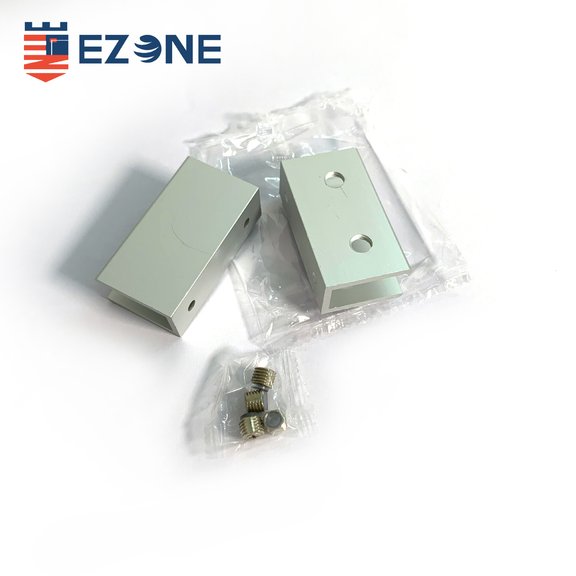 Aluminum Alloy Glass Clip Bracket Glass Clip Fixing Accessories Clip Shelf Clip Fixing Clip U-Shaped Glass Clip