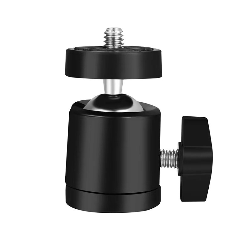 Q29 metal pan-tilt live tripod pan-tilt universal ball head 360 rotation adjustment 1/4 bracket small pan-tilt