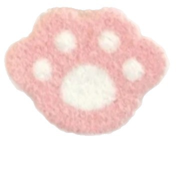 Super Cute Kt Cat Bangs Patch Cashmere Cat Claw Magic Patch Sweet Cartoon Hairpin Versatile Autumn and Winter Hair Patch