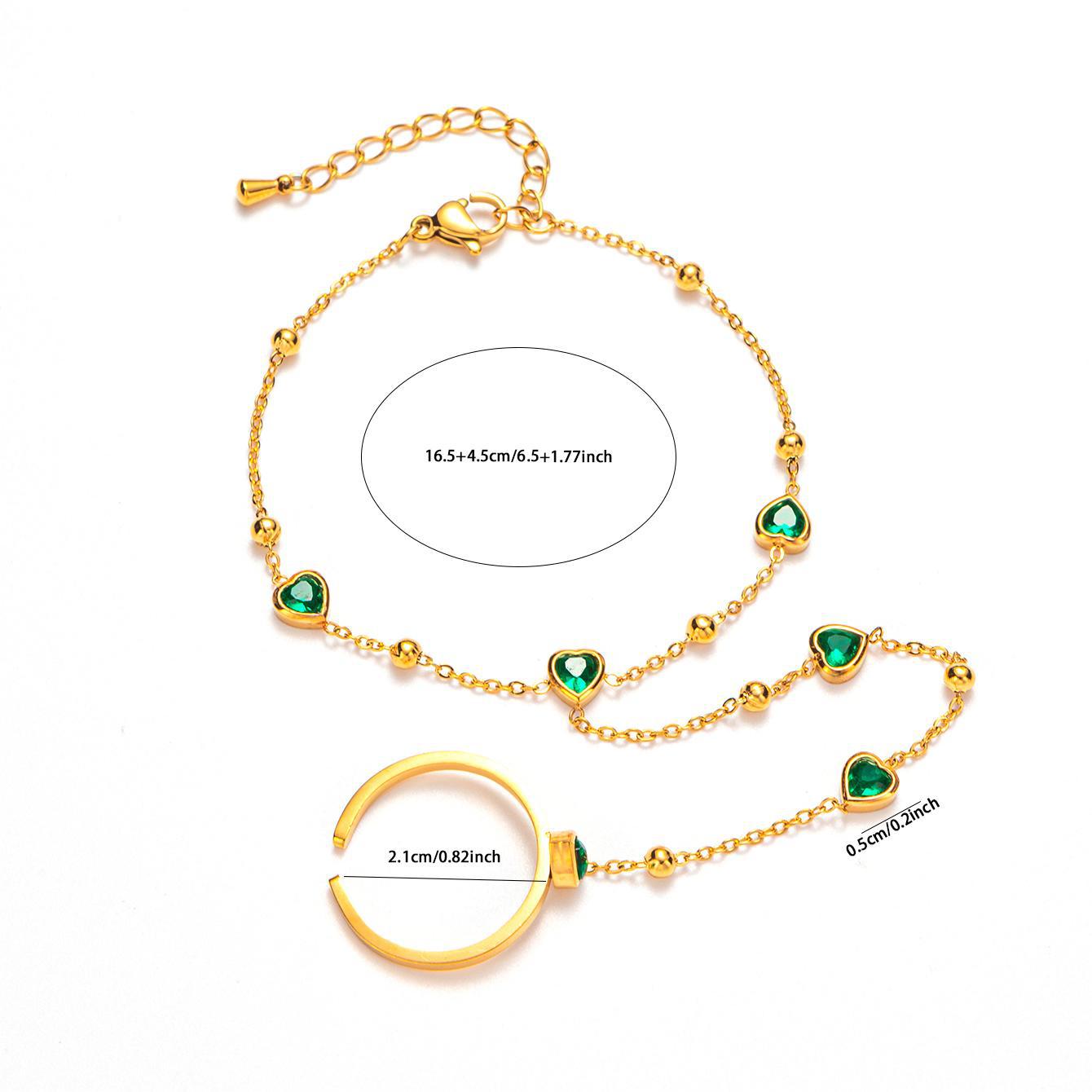 Cross-Border New Product Niche Design Stainless Steel Bracelet Simple Titanium Steel Fashion Gold-Plated Butterfly Bracelet Bracelet