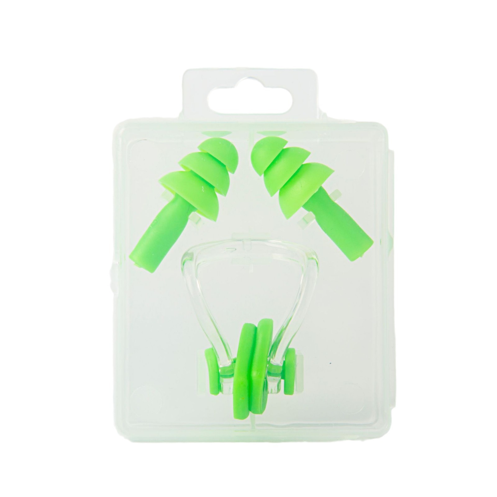 2025 Manufacturer Wholesale Boxed Anti-Choking Swimming Nose Clip Set Silicone Waterproof Nose Clip Earplugs Swimming Gear