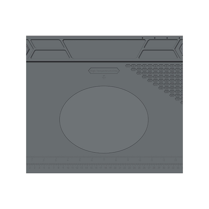 Deer Fairy Heat Insulation Mat Silicone Computer Electronic Mobile Phone Motherboard Repair Work Mat High Temperature Welding Tool