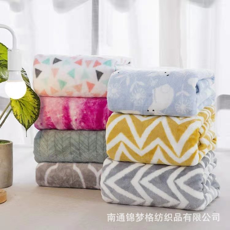 Blanket Falai blanket padded coral fleece pet blanket knee blanket flannel will sell gift blanket wholesale can be set