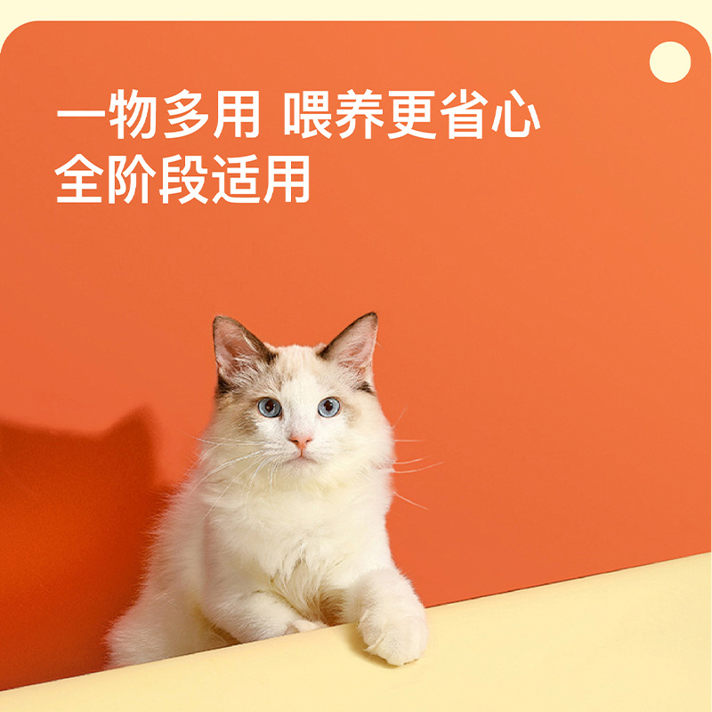 Flash Sale Direct Supply Exclusive Cat Food Canned Wholesale Chicken Freeze-Dried Salmon Flavor Main Food for Weight Gain and Nutrition