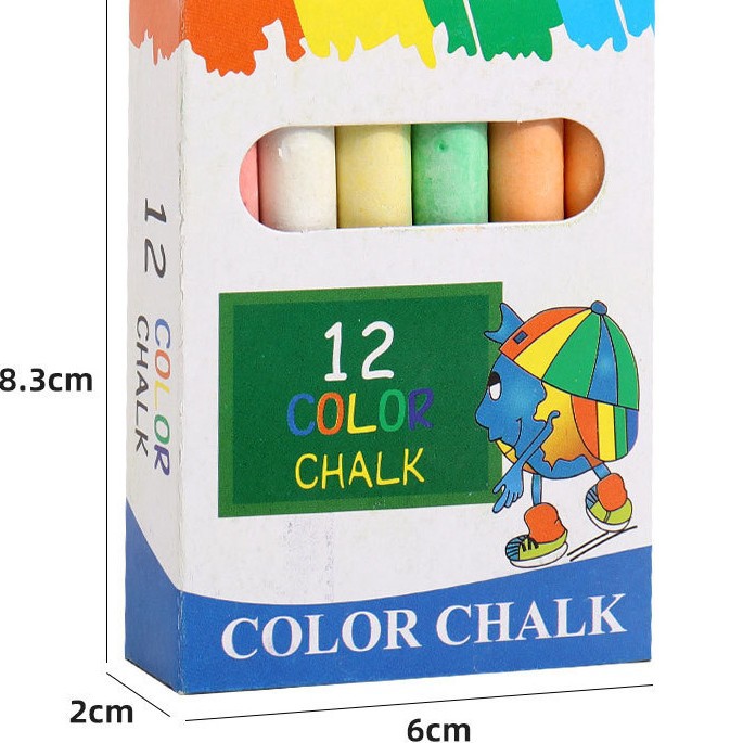 Manufacturer Wholesale Chalk Gypsum Powder Teaching Chalk Children's Writing Chalk Graffiti Blackboard Special Chalk