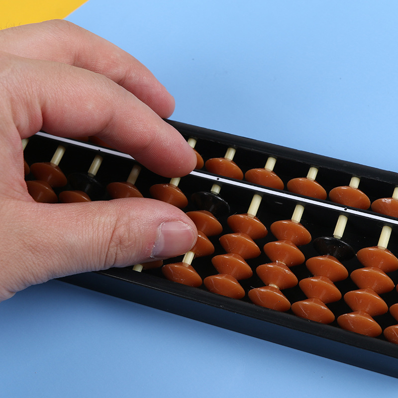 Kindergarten abacus mental abacus wholesale 15 files 5 beads children's Abacus Preschool Primary School students classroom practice
