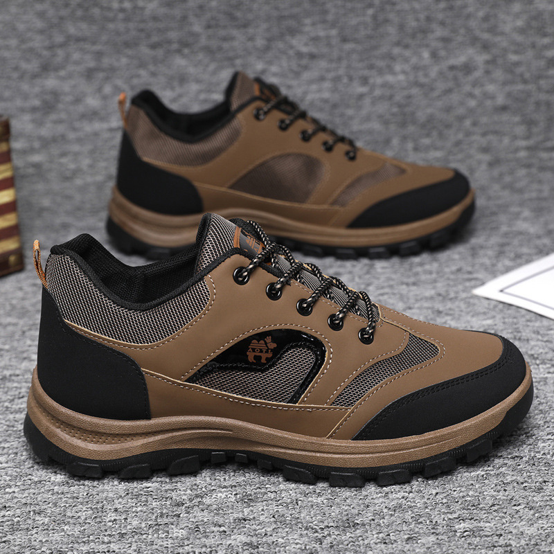 Обувь для активного отдыха для мужчин большого размера из хлопка с толстой подошвой, легкая, удобная, универсальная, для походов и бега, нескользящая