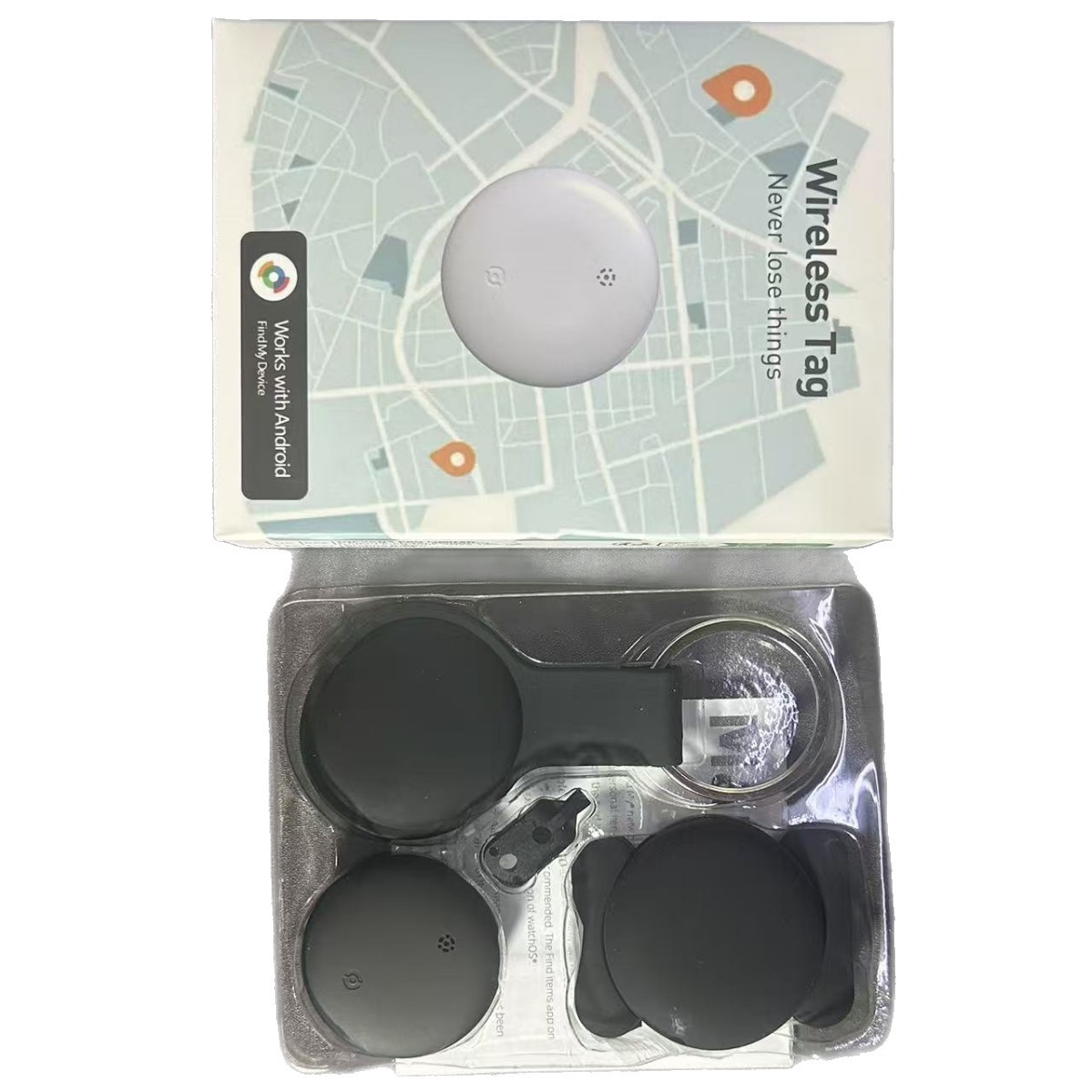 Round Find My Device Google Anti-Lost Device for Android Global Locator Remote Find Artifact