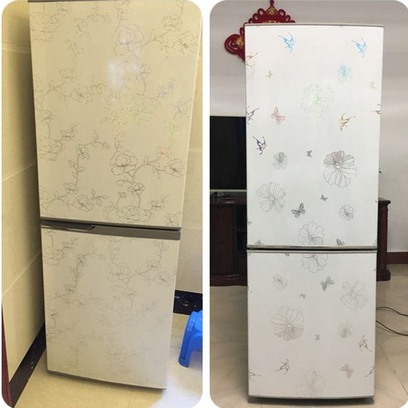 Наклейки для гардероба, холодильника и кондиционера, наклейки для ремонта мебели, водо- и жиростойкие наклейки для кухни, самоклеящиеся обои для шкафов, наклейки для стен