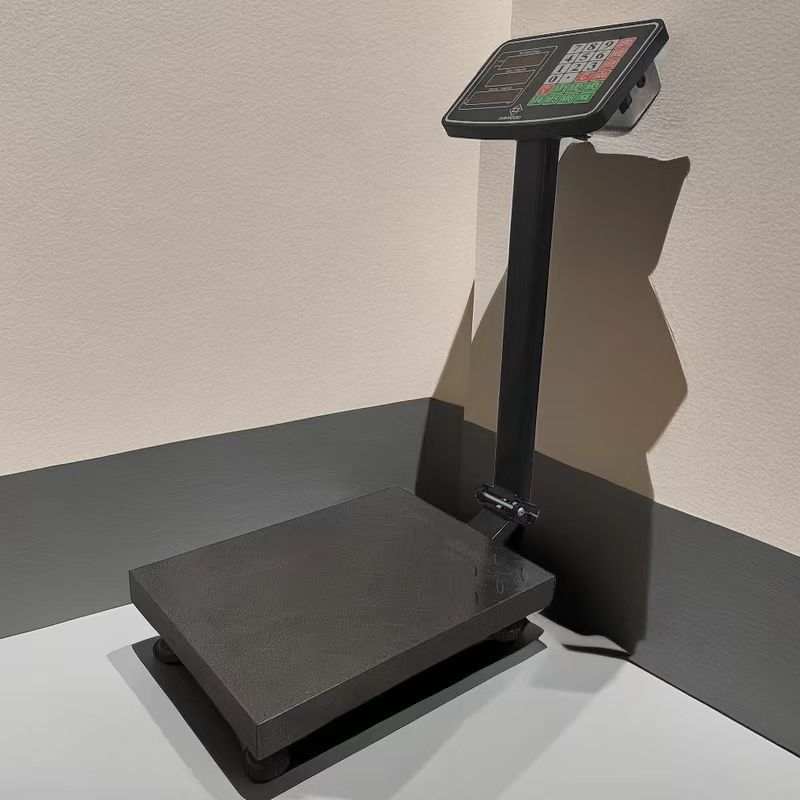 Foreign trade electronic scale commercial 100kg carbon steel pricing platform scale 150kg precision scale 300kg electronic platform scale