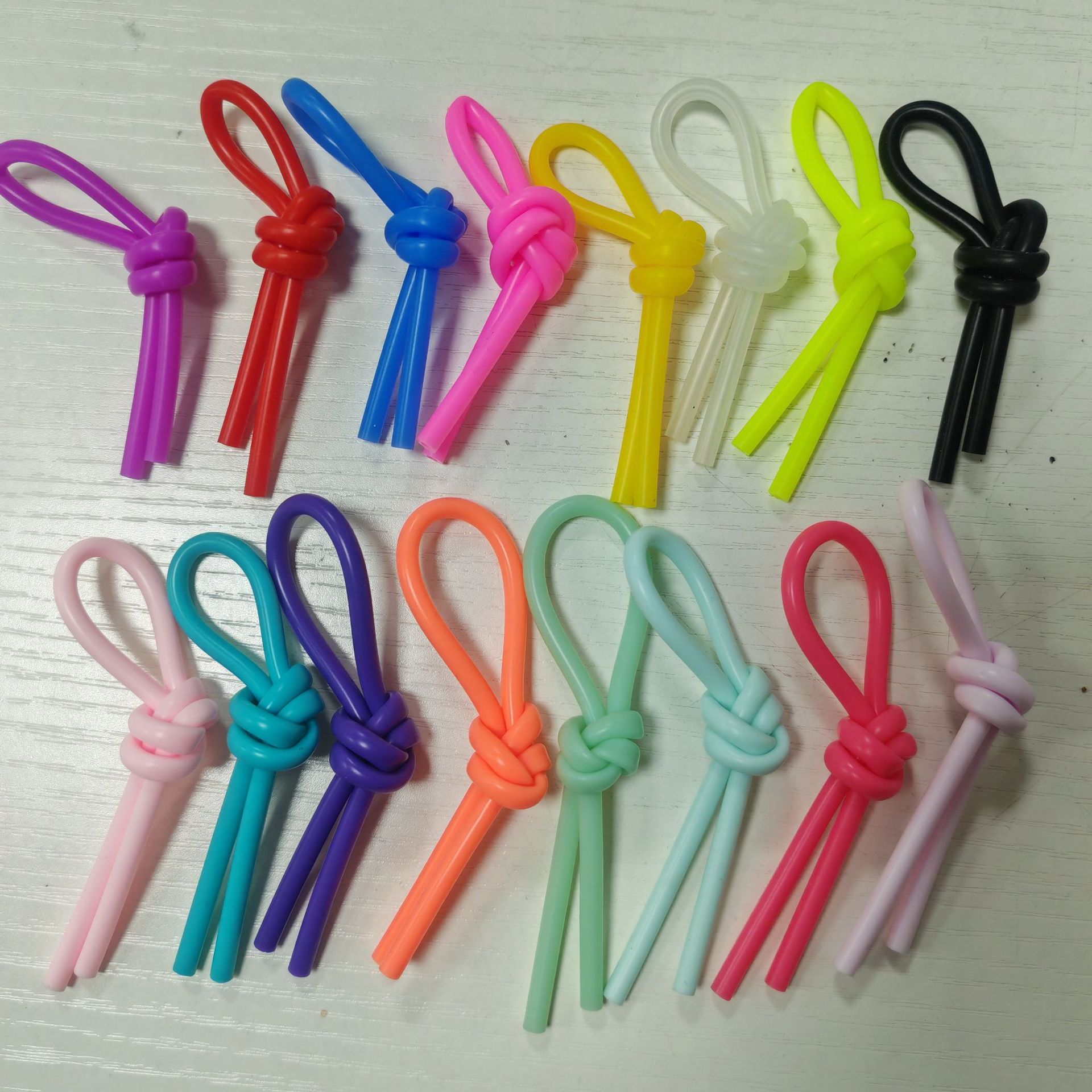 Silicone tennis racket shock absorber shock absorber strip shock absorber tie-in factory direct anti-shock strip