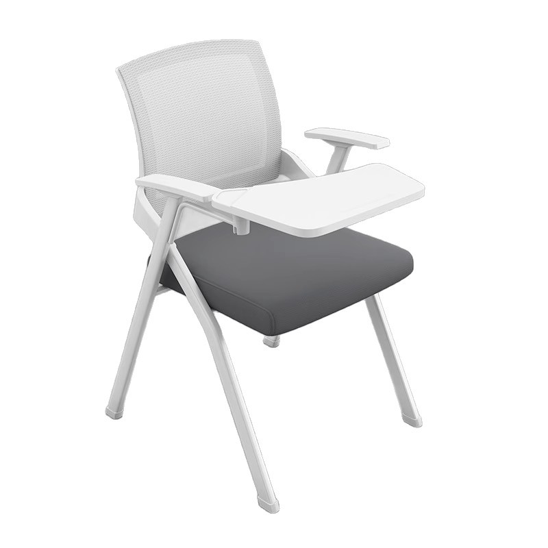 Folding Training Chair with Table Board Conference Chair with Writing Board Table and Chair Integrated Conference Room Meeting Chair Training Class Chair