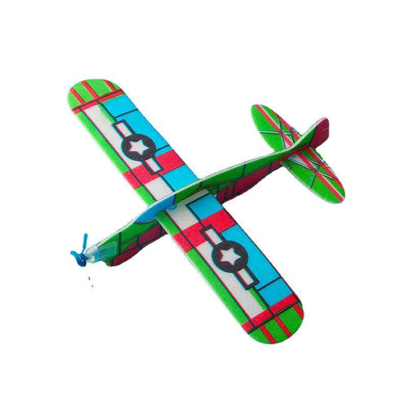 Hand-Thrown Glider Airplane DIY Small Toy Assembly Model Kit Gift Prize Creative Educational Toy