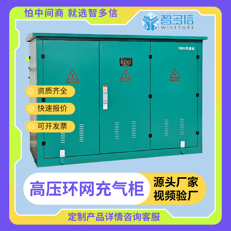 10Kv высоковольтный кольцевой сетевой шкаф Hxgn15-12 ящик типа кабельный ответвительный ящик распределительное оборудование с серой фтористым газом SF6