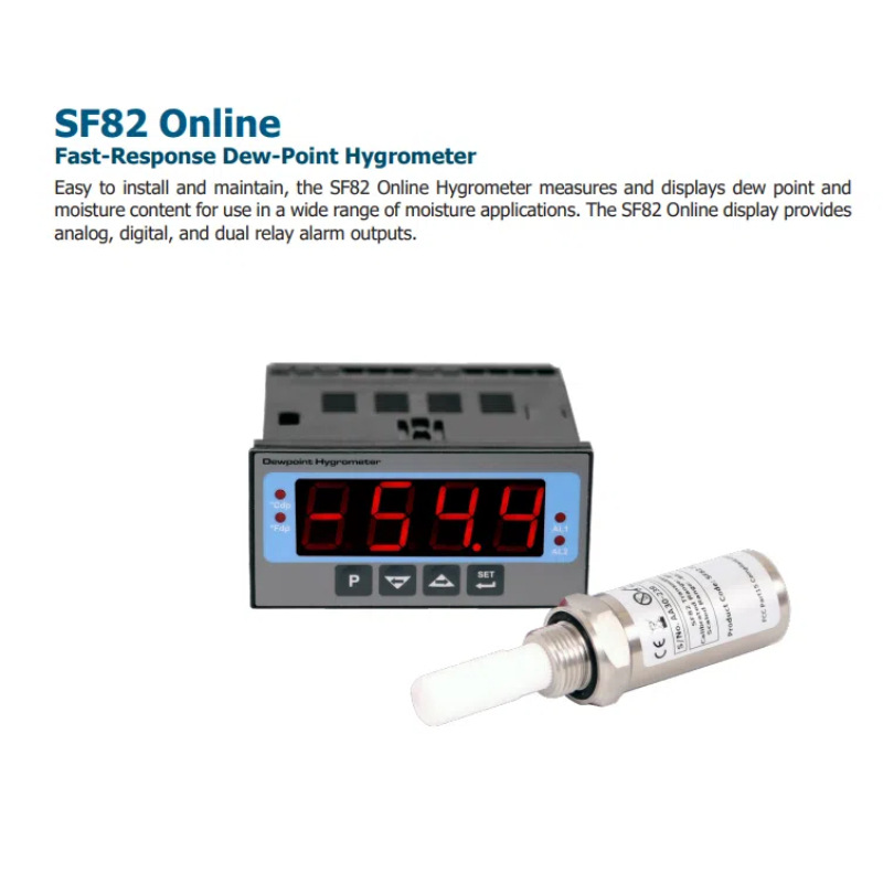 Michell Sf82-Ol-Caabaa Online Quick Response Dewpoint Hygrometer