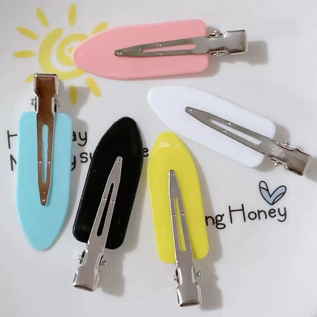 Cream Glue Hairpin Material DIY Seamless Hairpin Cartoon DIY Cream Glue Hairpin Material Handmade Jewelry Accessories