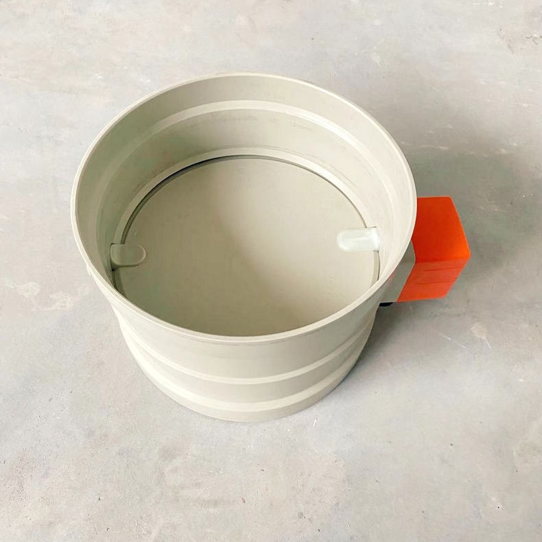 Factory supply laboratory PP material axial flow centrifugal fan air stop valve pipe fan fume hood snail exhaust