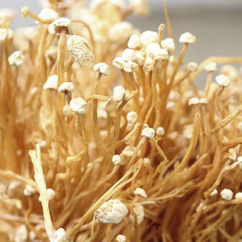 Farmhouse Enoki Mushroom Dried Goods Hot Pot Soup Ingredients Spicy Enoki Mushrooms Edible Mushrooms Dried Enoki Mushrooms Wholesale