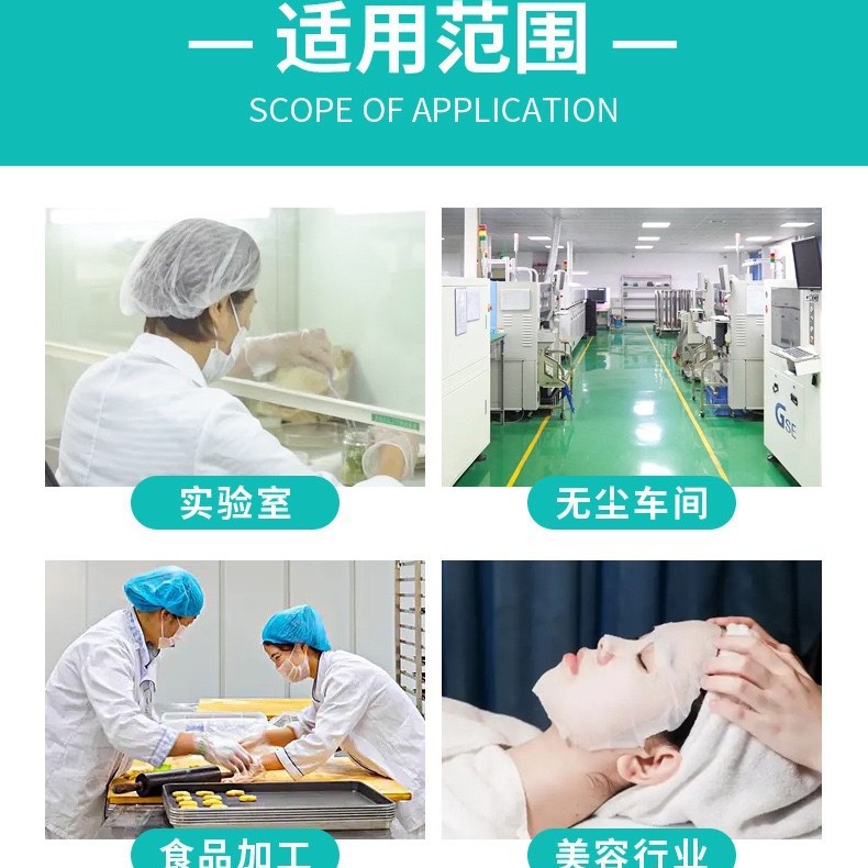 Disposable Hat Hood Non-Woven Hat Food Factory Hair Net Catering Net Hat Kitchen Anti-Hair Loss Hat Manufacturer