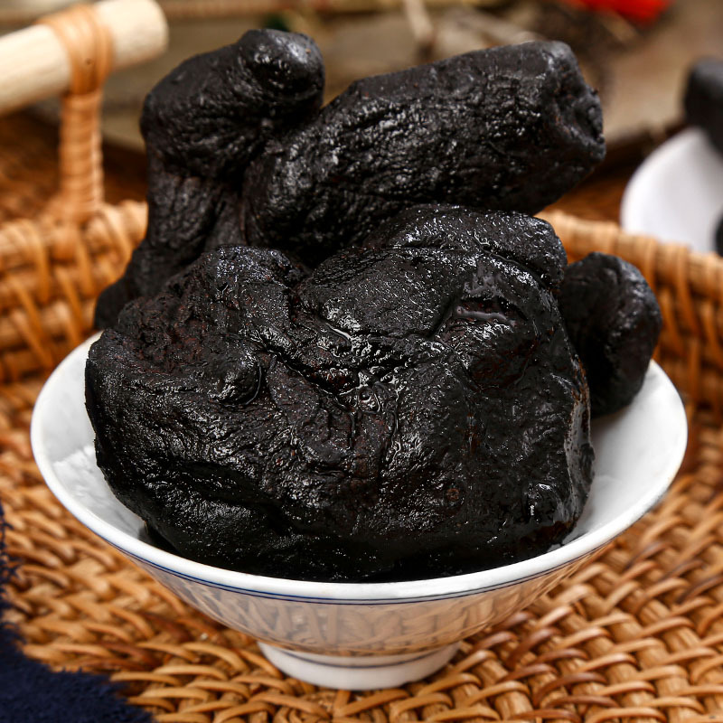 Anhui Jiuhuashan Polygonatum Japonica Tea Nine-Steamed and Nine-Dried Polygonatum Japonica Tablets in Bulk New Goods Nine-Steamed and Nine-Cooked Polygonatum Japonica Tea