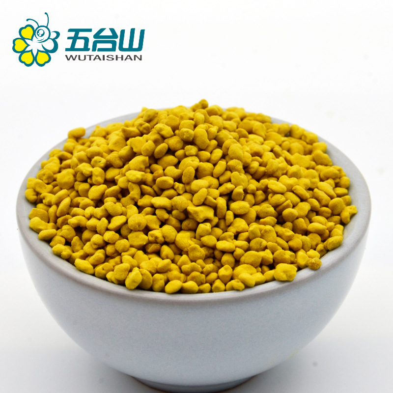 Edible Rapeseed Pollen 500g Wutai Mountain Bee Garden Brand Natural Non-Wall-Breaking Qinghai Rapeseed Bee Pollen