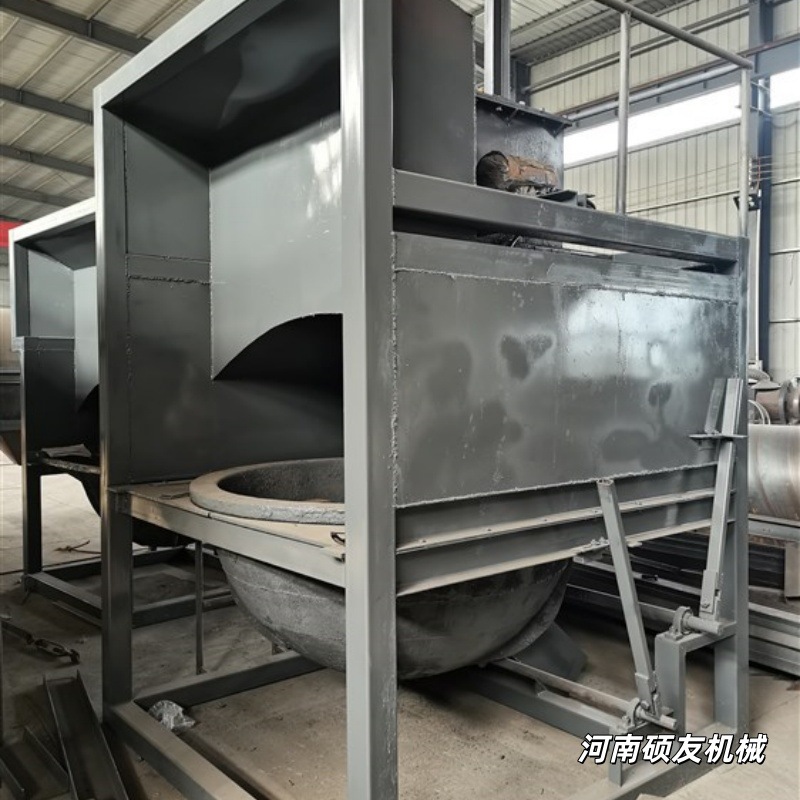 Fully Automatic 1100 Type Aluminum Ash Roasting Machine for Industrial Hot Aluminum Ash Slag Separation Equipment Zinc Slag Ashing Machine