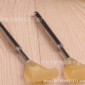 Manufacturer's In-Stock Extendable Stainless Steel Back Scratcher, Plastic Scratcher, Extendable Self-Scratcher, 4-Section Back Scratcher for Seniors