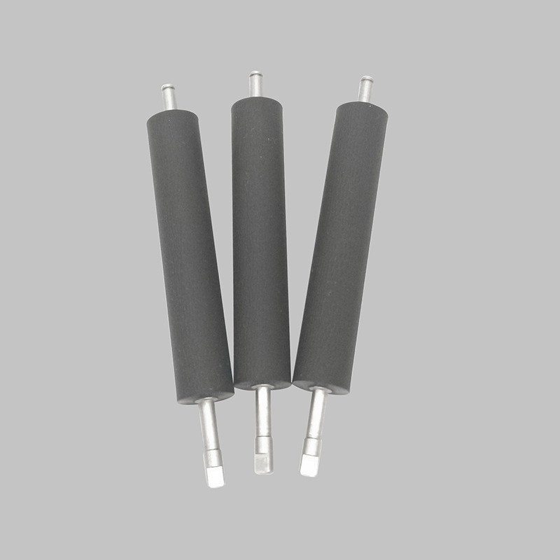 Guangdong Hardware Rubber-Coated Roller Manufacturer Printing Equipment Conveyor Rubber Roller Precision Roller 3D Printer Rubber Roller Wholesale