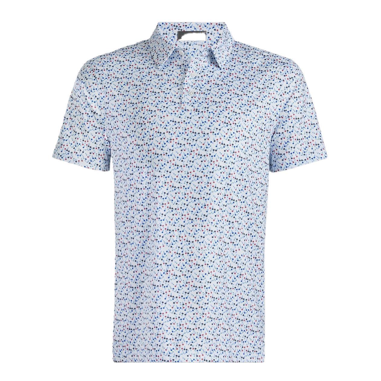 Customized Summer Printed Quick-Drying Antibacterial Golf Clothing Classy Men's Lapel Polo Shirt Short-Sleeved Men's T-Shirt Oem