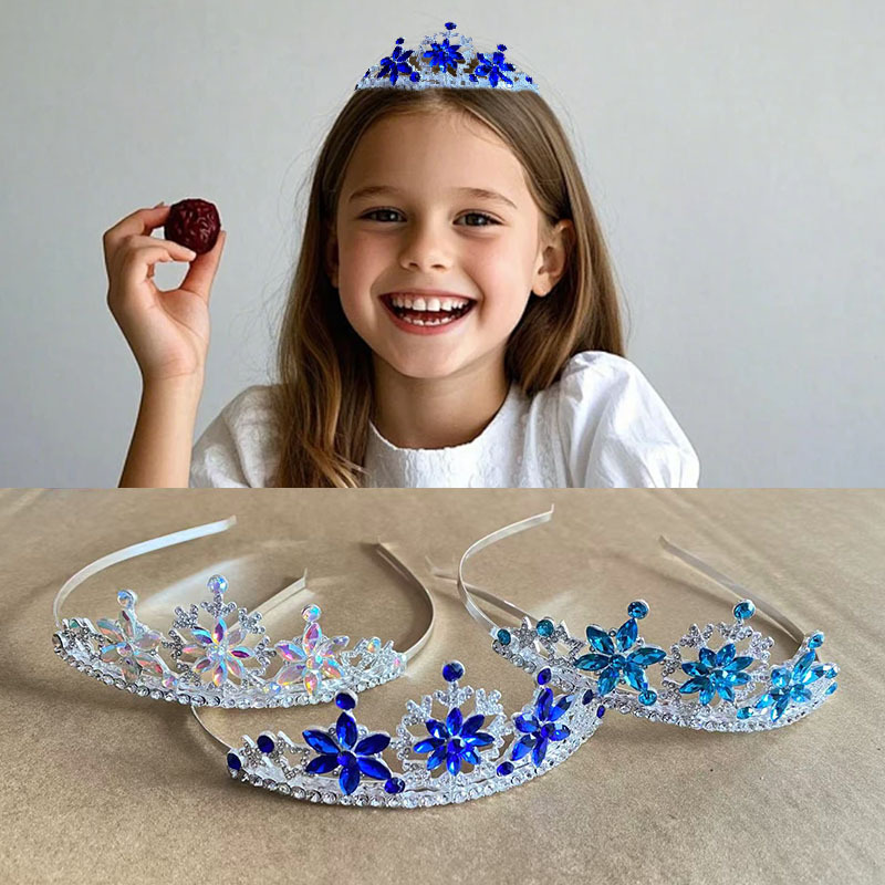Корейская версия короны для девочек, мультяшная принцесса, оптовая продажа аксессуаров для волос