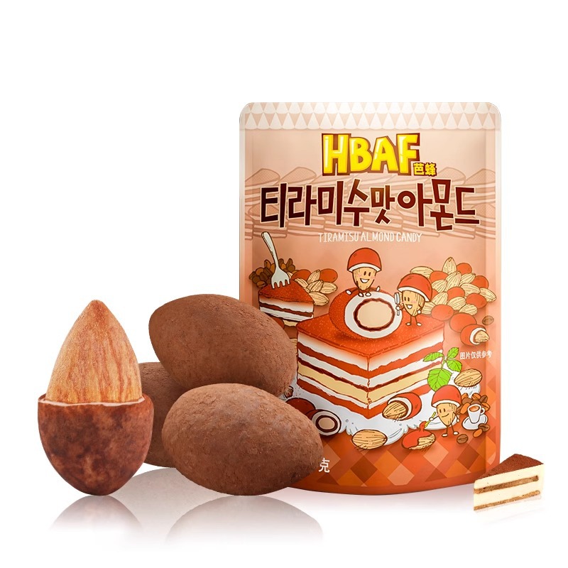 South Korea imported Barbee Tom farm tiramisu flavor Almond Nut Almond almond almond almond almond almond 30g bag batch