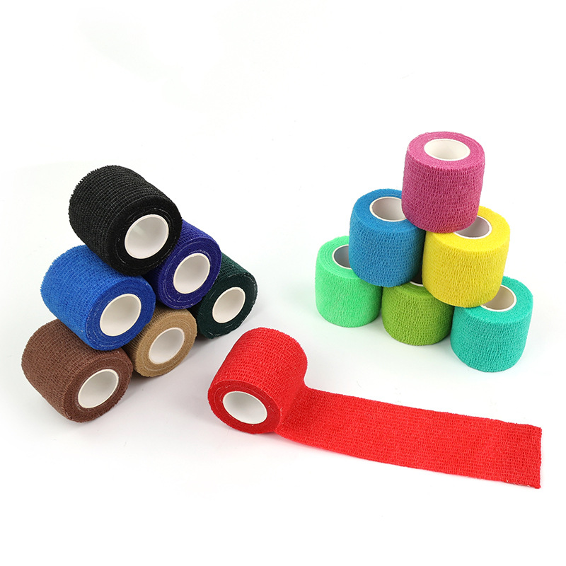 Factory direct elastic bandage non-woven tattoo sports bandage elastic bandage self-adhesive bandage