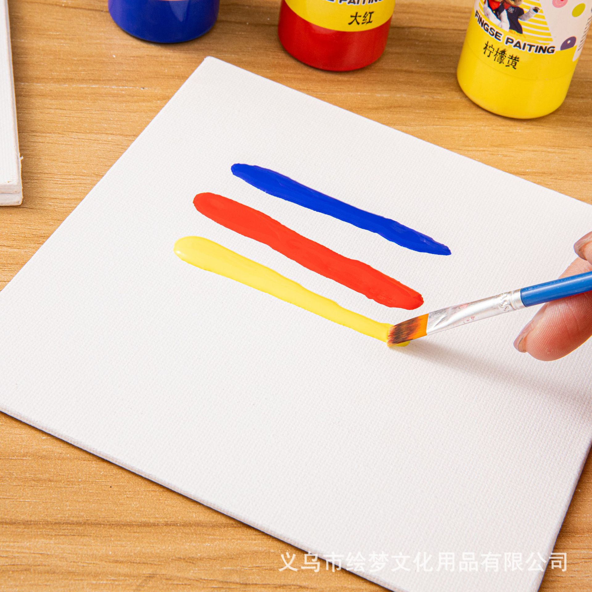 Factory wholesale 3MM thin sketchpad portable practice cotton plate oil sketchpad art propylene oil sketchpad